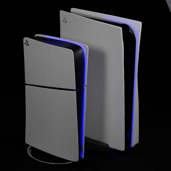 體積大瘦身了!網友發布新老版本PS5 3D模型對比圖 體積大瘦身了!網友發布新老版本PS5 3D模型對比圖