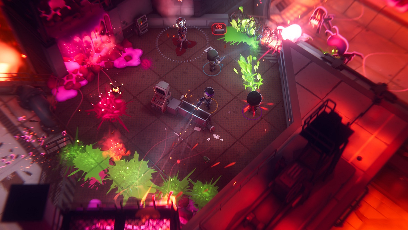 動作連線多人俯視射擊遊戲《霓虹入侵者》推出首個DLC!挑戰升級! 動作連線多人俯視射擊遊戲《霓虹入侵者》推出首個DLC!挑戰升級!