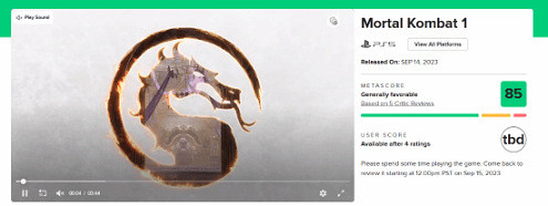 《真人快打1》遊戲評分高嗎?媒體評分一覽 《真人快打1》遊戲評分高嗎?媒體評分一覽