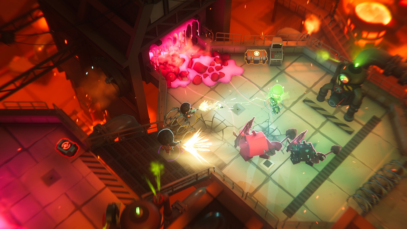 動作連線多人俯視射擊遊戲《霓虹入侵者》推出首個DLC!挑戰升級! 動作連線多人俯視射擊遊戲《霓虹入侵者》推出首個DLC!挑戰升級!