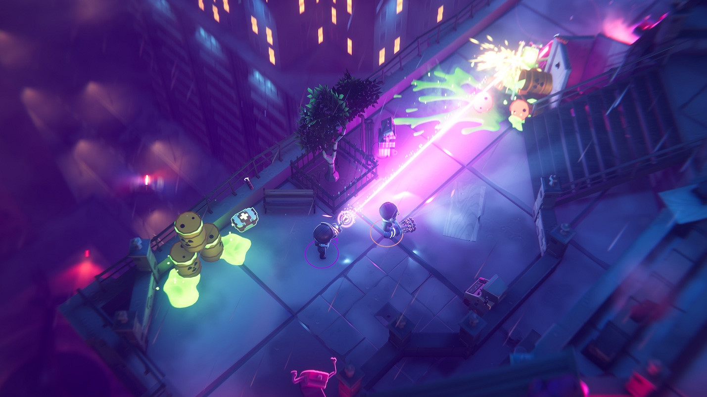 動作連線多人俯視射擊遊戲《霓虹入侵者》推出首個DLC!挑戰升級! 動作連線多人俯視射擊遊戲《霓虹入侵者》推出首個DLC!挑戰升級!