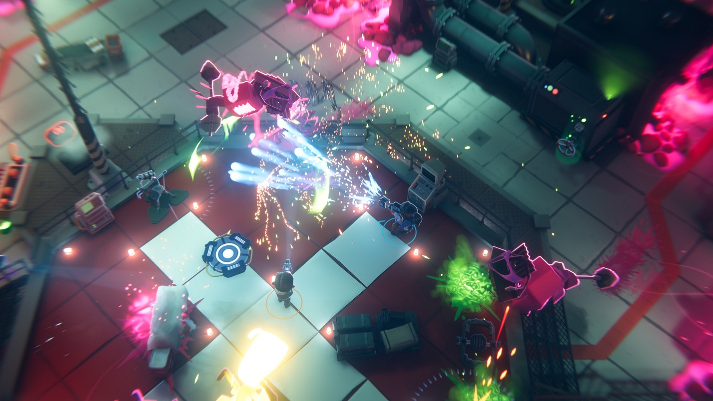 動作連線多人俯視射擊遊戲《霓虹入侵者》推出首個DLC!挑戰升級! 動作連線多人俯視射擊遊戲《霓虹入侵者》推出首個DLC!挑戰升級!