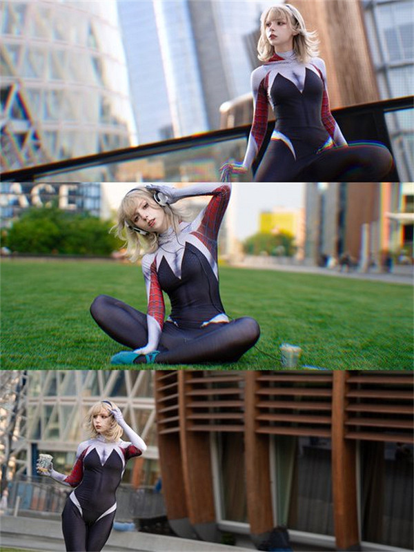 國外美女COS《最終幻想7》蒂法：性感身材完美還原！