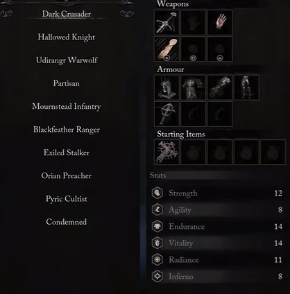 《墮落之主》全職業初始屬性一覽 職業初始屬性匯總 《墮落之主》全職業初始屬性一覽 職業初始屬性匯總