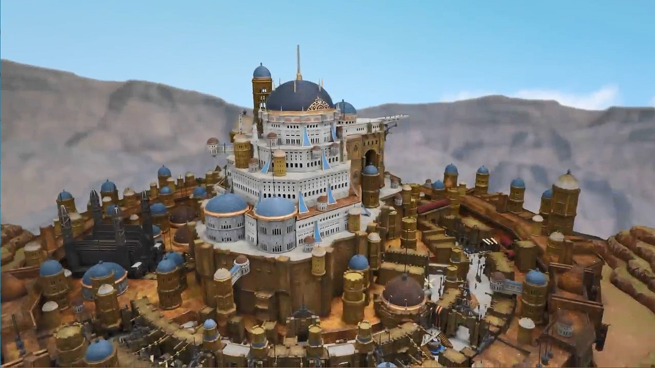 《FF14》“重生之境”10周年紀念 希望之都微縮作品 《FF14》“重生之境”10周年紀念 希望之都微縮作品