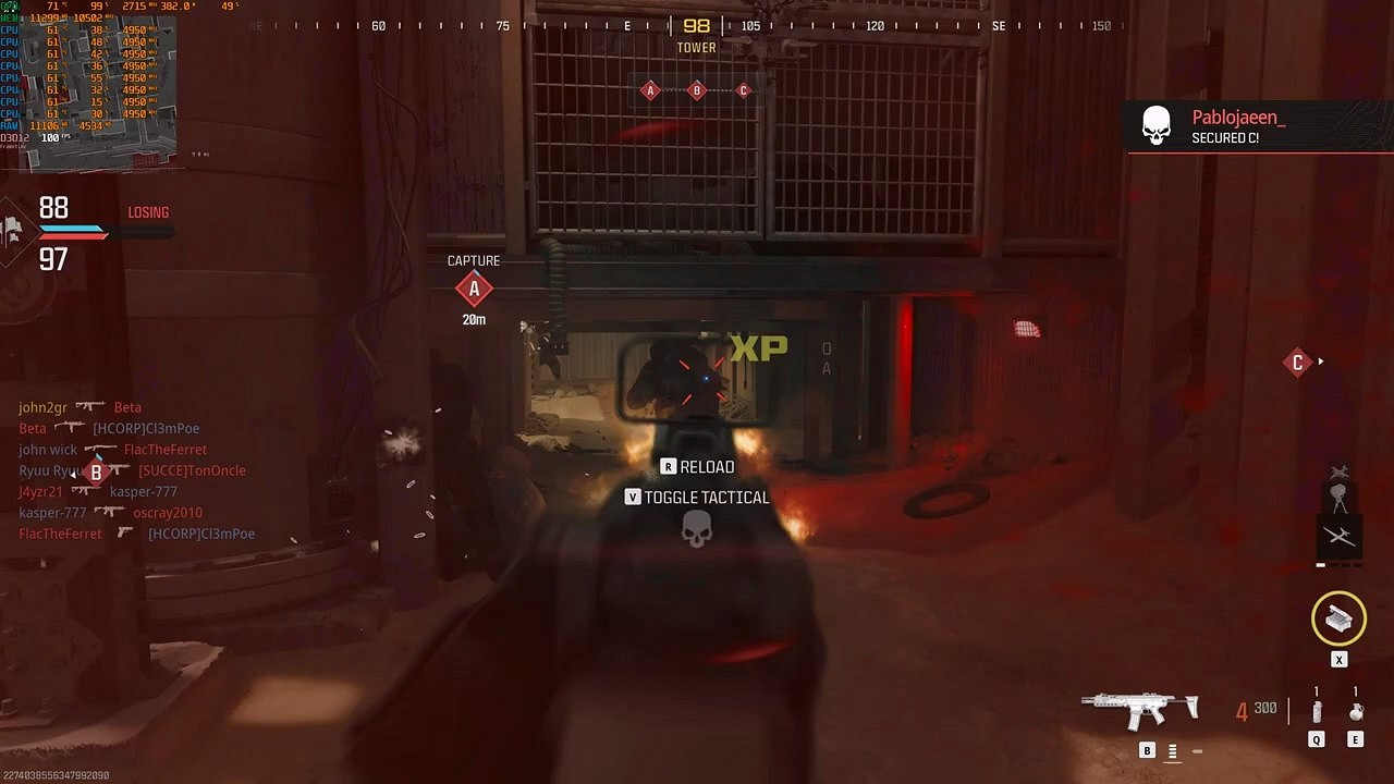 外媒測《決勝時刻:現代戰爭3》4090原生4K幀數表現