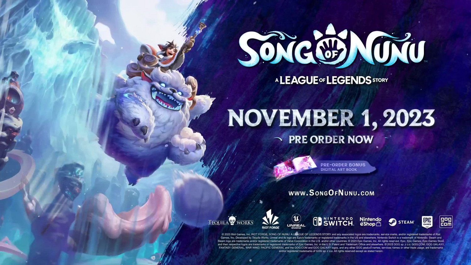 LOL衍生遊戲《聯盟外傳:努努之歌》發布新預告 LOL衍生遊戲《聯盟外傳:努努之歌》發布新預告