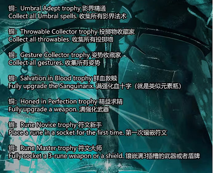 《墮落之主》全獎杯獲取攻略