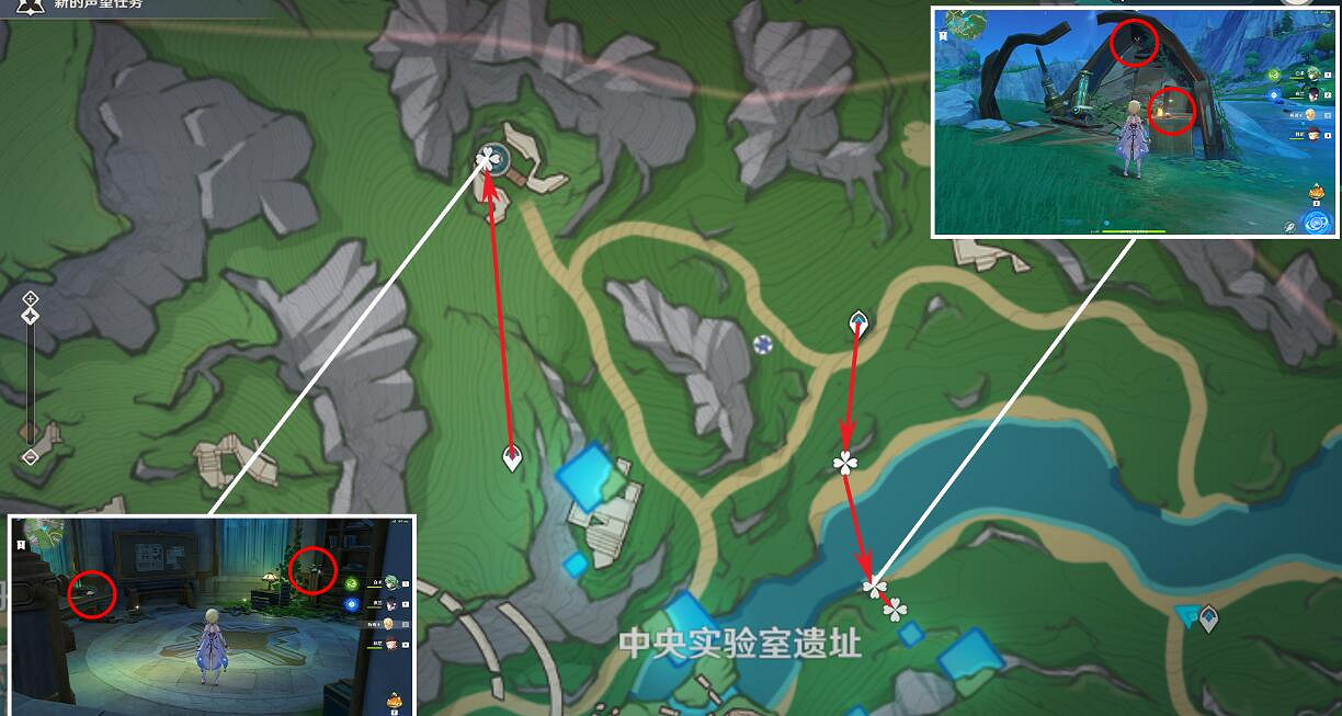 《原神》子探測單元在哪收集 子探測單元分布路線圖