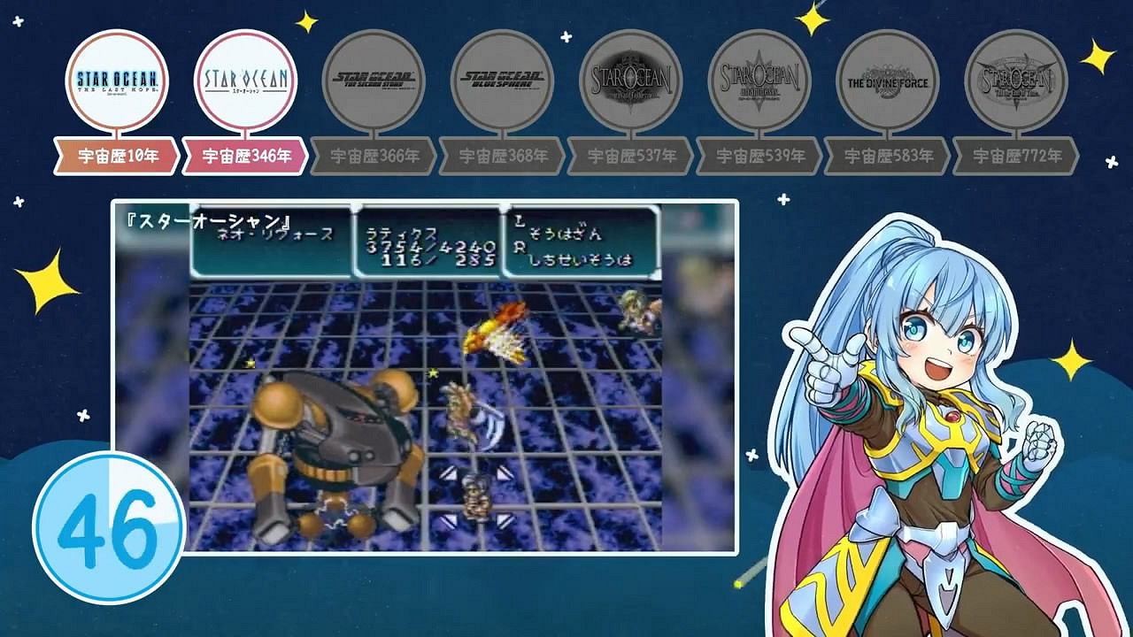 《星海第二個故事R》發售在即!系列歷代回顧影像