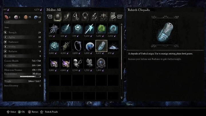 《墮落之主》重置加點方法 《墮落之主》重置加點方法