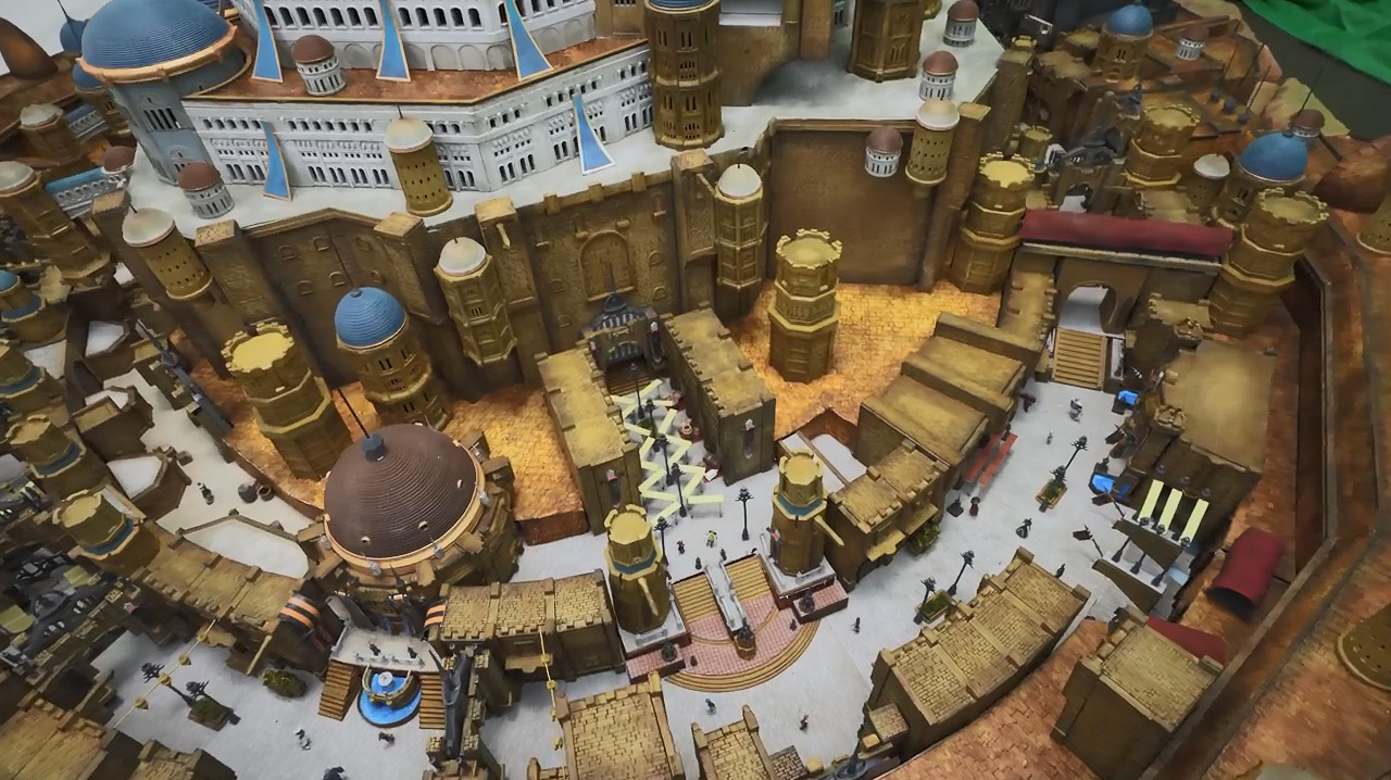 《FF14》“重生之境”10周年紀念 希望之都微縮作品 《FF14》“重生之境”10周年紀念 希望之都微縮作品