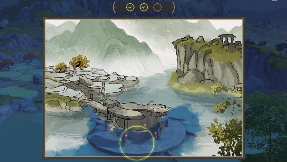 《原神》4.1尋景覓畫之二攻略 遊水醞詩籍尋景覓畫二怎麽過