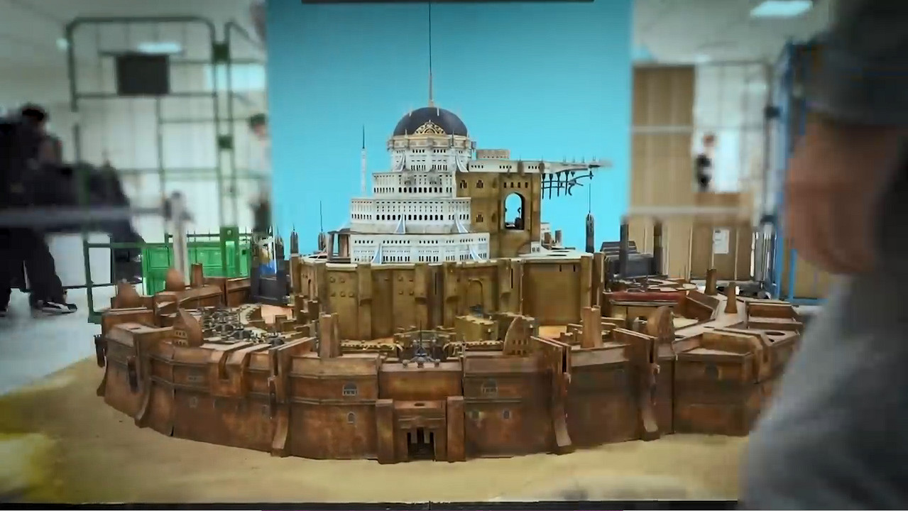 《FF14》“重生之境”10周年紀念 希望之都微縮作品 《FF14》“重生之境”10周年紀念 希望之都微縮作品