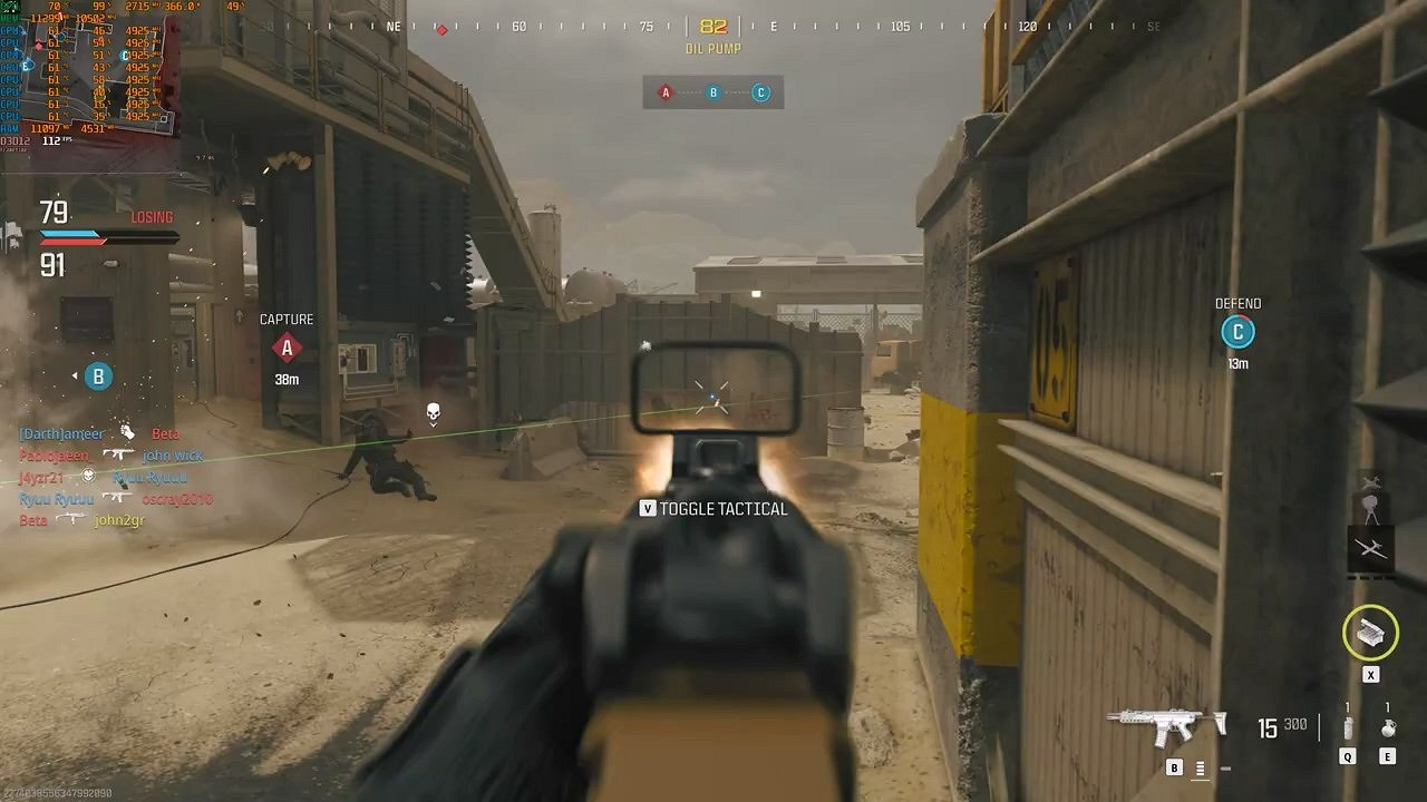 外媒測《決勝時刻:現代戰爭3》4090原生4K幀數表現