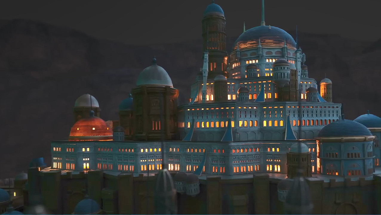 《FF14》“重生之境”10周年紀念 希望之都微縮作品 《FF14》“重生之境”10周年紀念 希望之都微縮作品