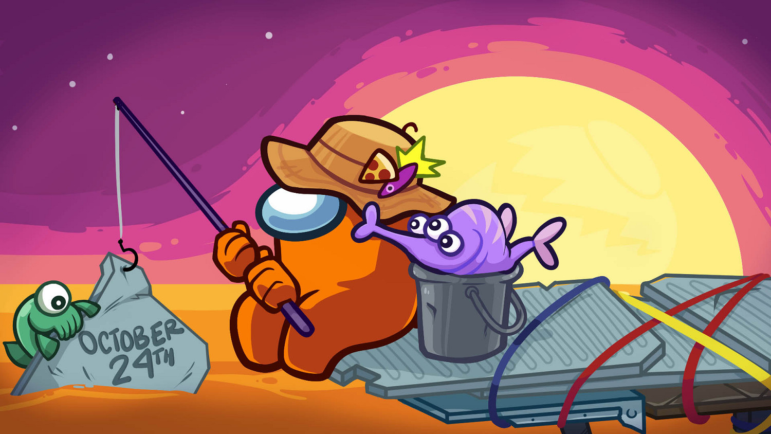 《在我們之中》新地圖即將上線！遍布蘑菇的無人島