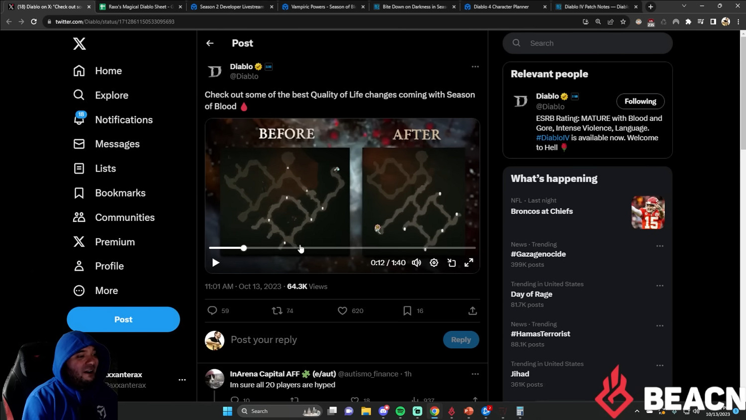 小學算數都不會算！暴雪下架《暗黑4》血之賽季宣傳片
