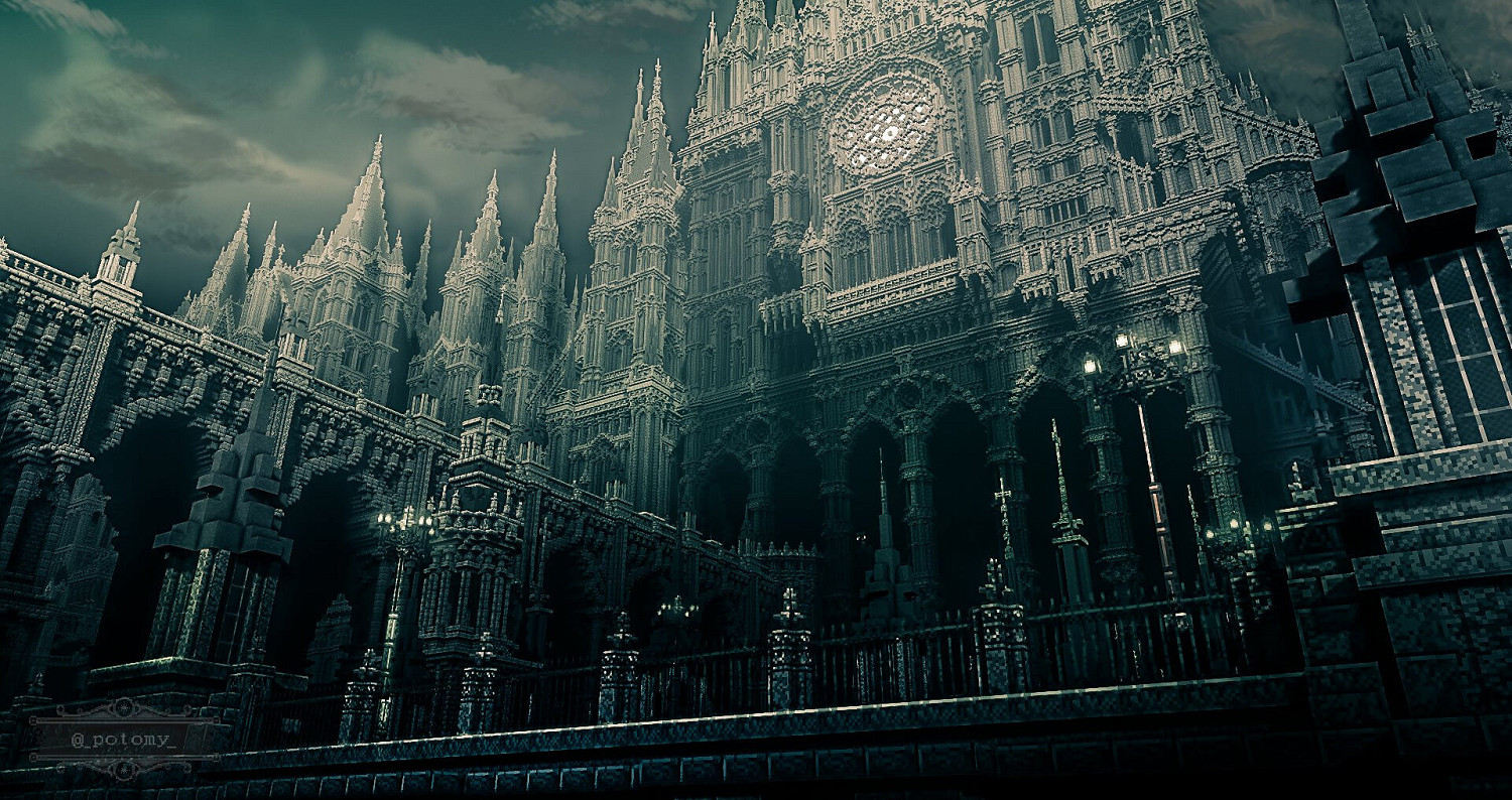 飯製《當個創世神麥塊》x《血源詛咒》重製項目截圖/展示！