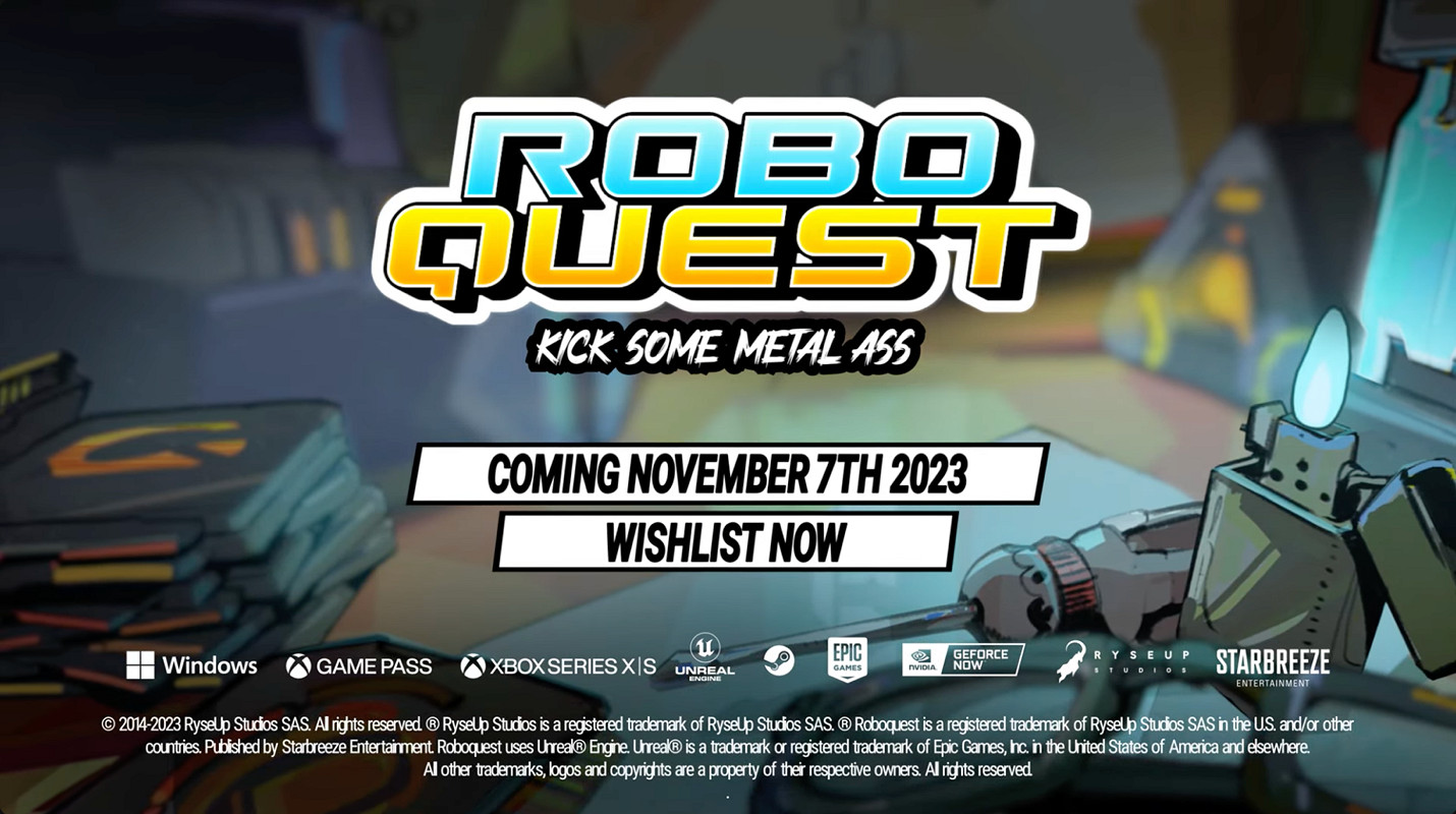 《Roboquest》將於11.7在Steam、Epic和Xbox上推出！
