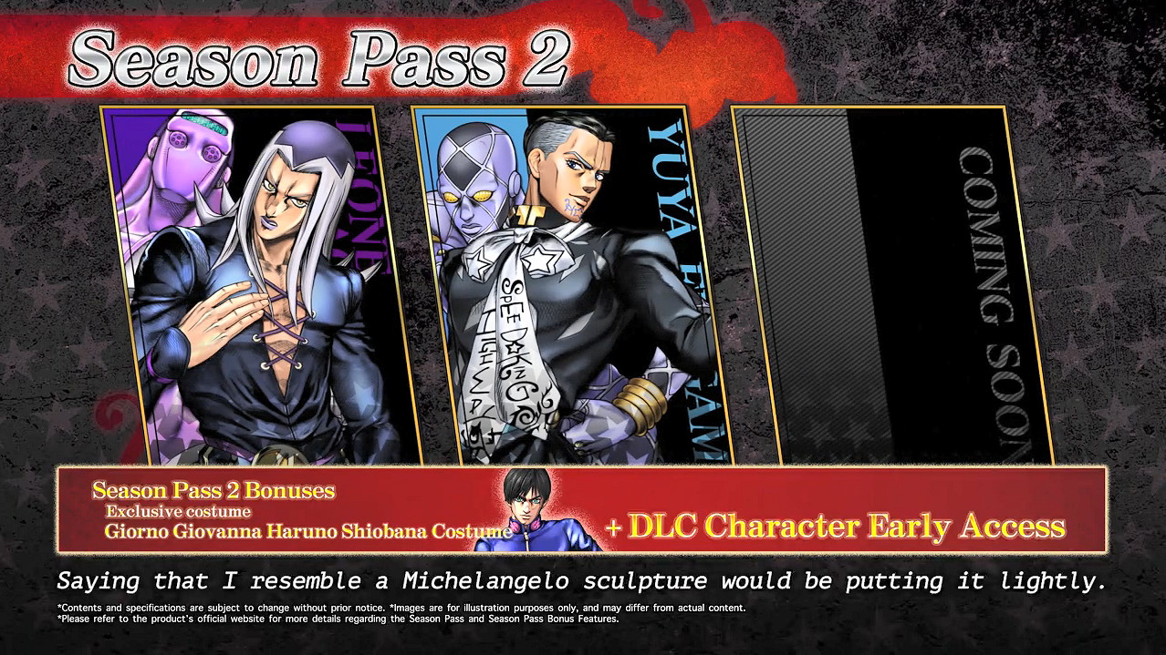 《JOJO的奇妙冒險:群星之戰重製版》第六彈DLC 《JOJO的奇妙冒險:群星之戰重製版》第六彈DLC