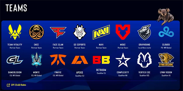 《CS2》首個大型國際賽事開幕！16支戰隊爭奪25萬美元