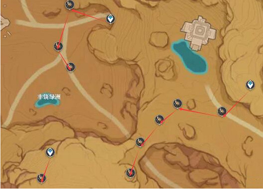 《原神》最新聖金蟲採集路線大全