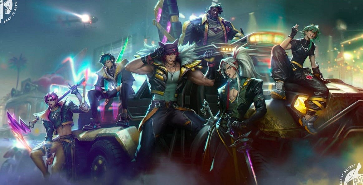 《LOL》世界賽男團系列皮膚曝光！永恩、腕豪並列C位