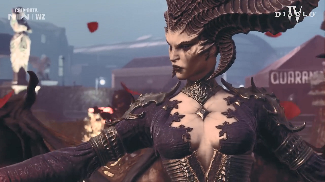 起猛了 莉莉絲拿槍了？《COD》連動《暗黑4》預告