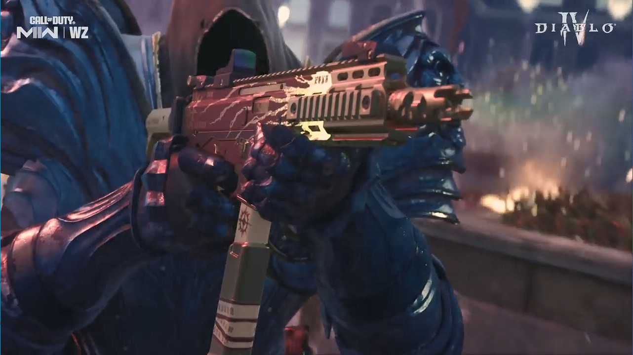 起猛了 莉莉絲拿槍了？《COD》連動《暗黑4》預告