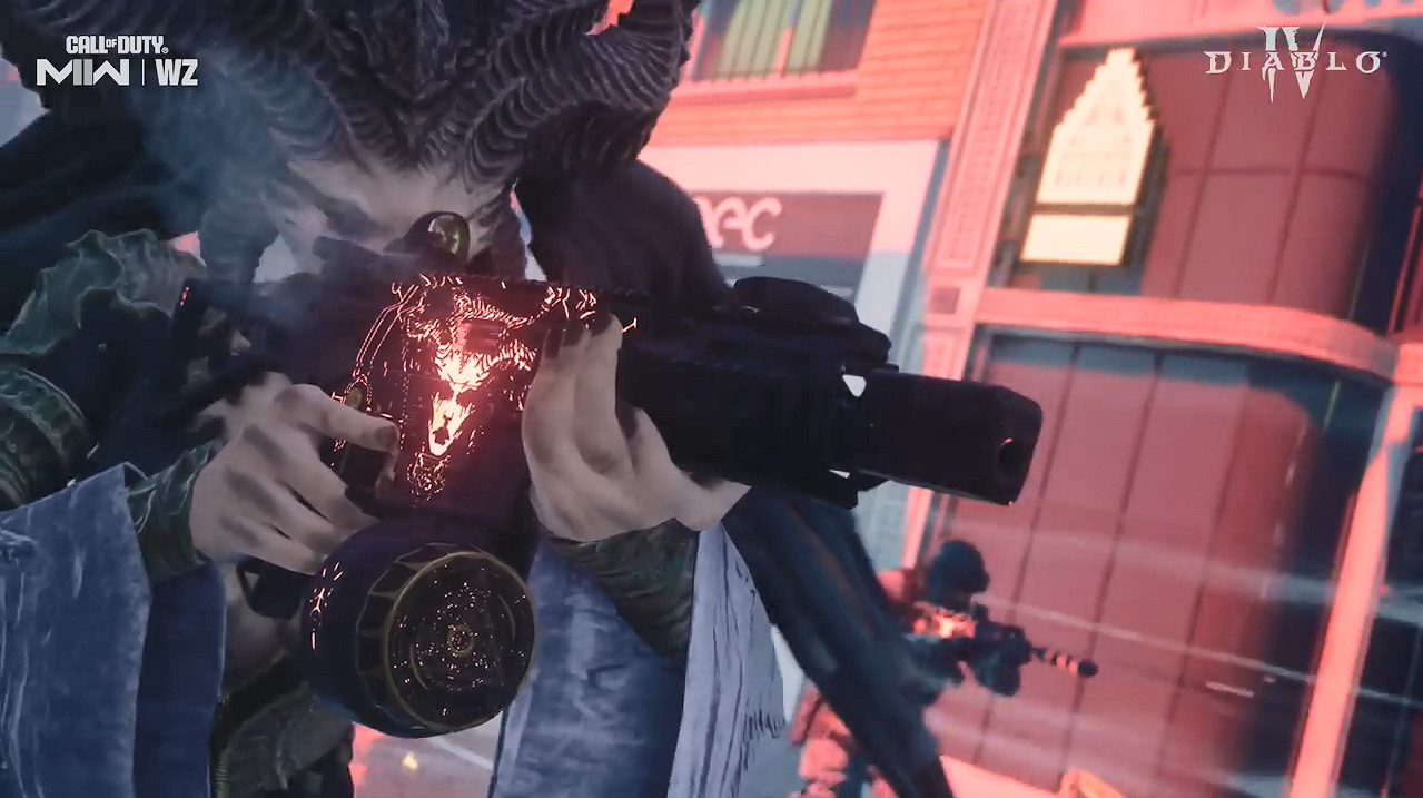 起猛了 莉莉絲拿槍了？《COD》連動《暗黑4》預告