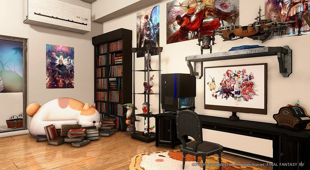 宛如真實世界！建築系玩家在《FF14》還原宅男房間
