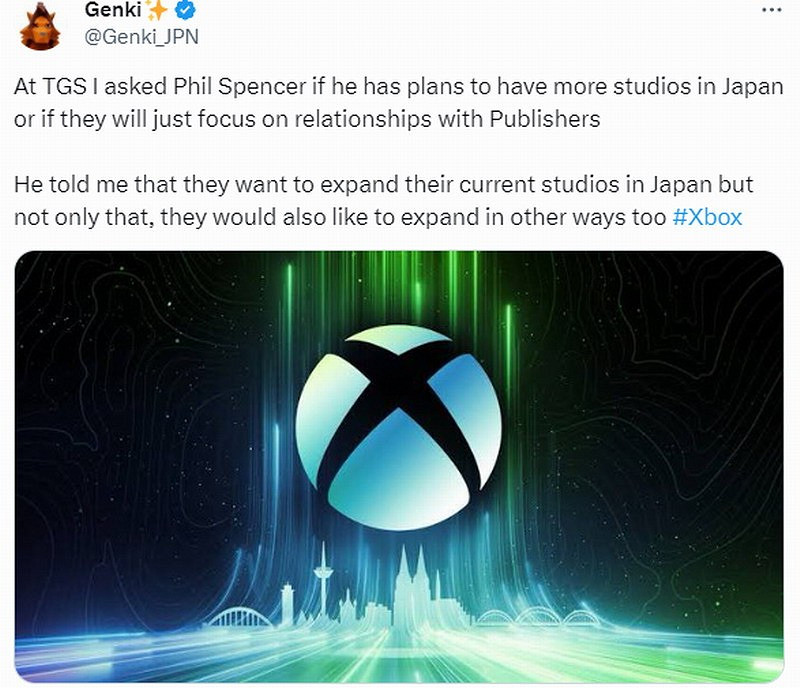 Xbox暗示將在日本進行大規模收購：努力進軍日本市場