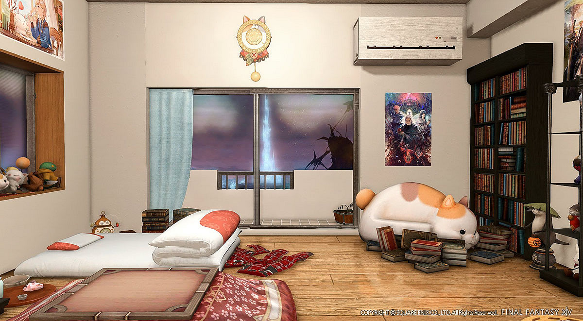宛如真實世界！建築系玩家在《FF14》還原宅男房間