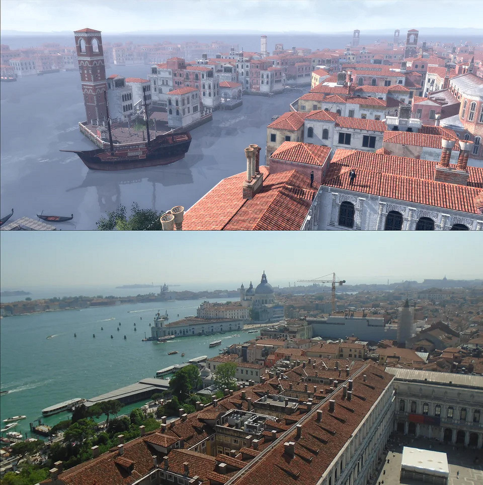 神還原！國外玩家實地探訪《刺客教條》諸多場景