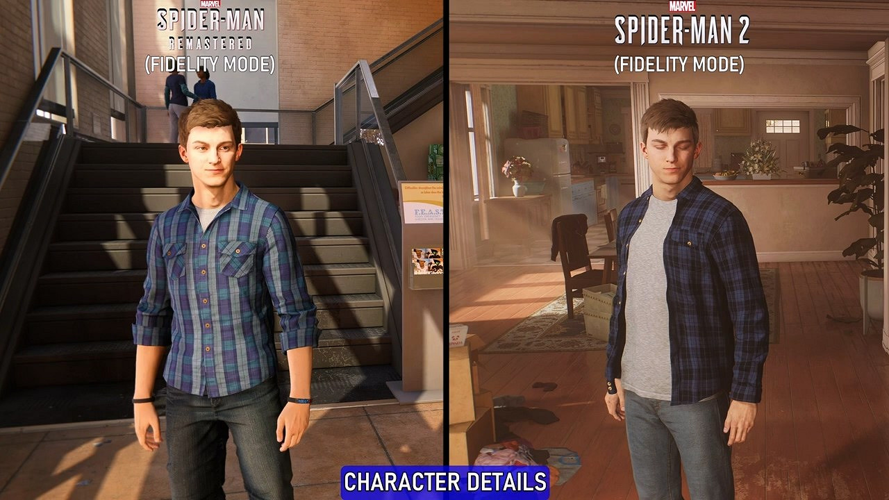 《漫威蜘蛛人2》與前作畫面對比：光影效果更加逼真