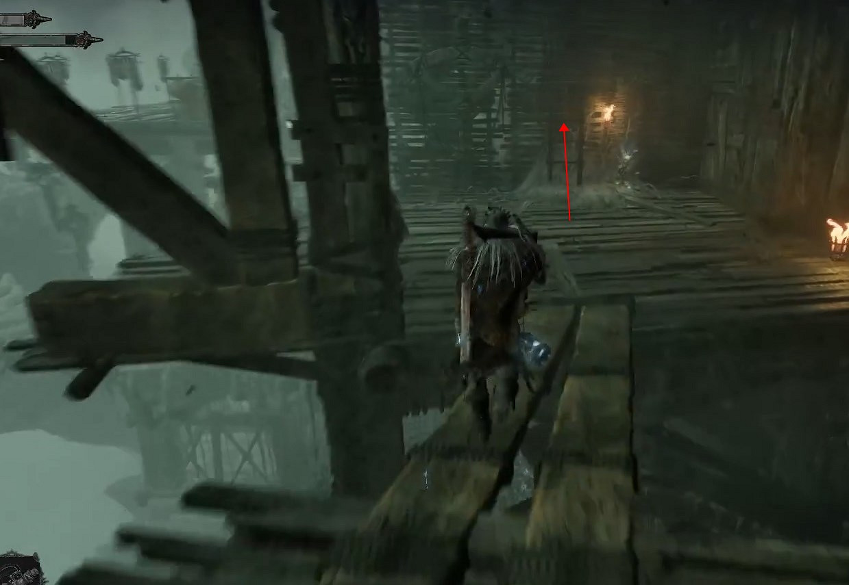 《墮落之主》深紅教區長的帶鉤的劍獲取位置