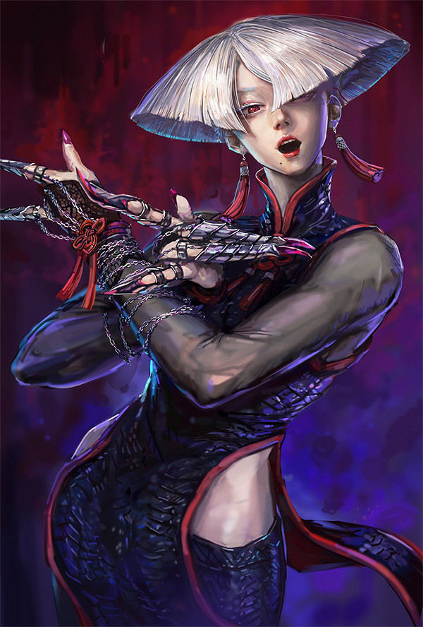 外網畫師發布《快打旋風6》阿鬼兩種髮型對比:各有千秋 外網畫師發布《快打旋風6》阿鬼兩種髮型對比:各有千秋