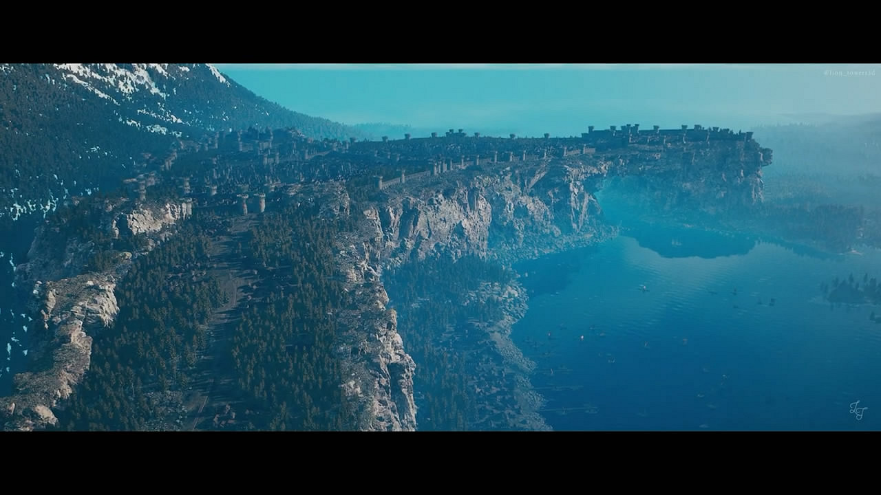 藝術家虛幻引擎5重製《上古卷軸V:無界天際》孤獨城 展示 藝術家虛幻引擎5重製《上古卷軸V:無界天際》孤獨城 展示