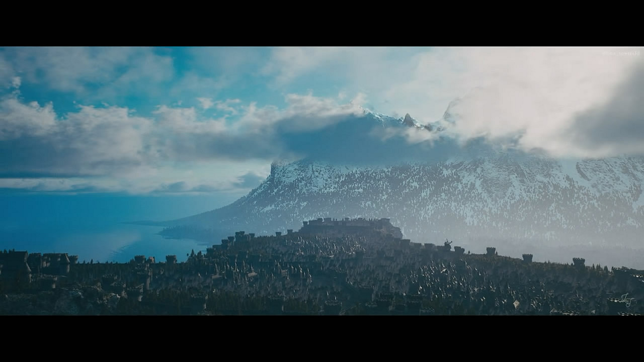 藝術家虛幻引擎5重製《上古卷軸V:無界天際》孤獨城 展示 藝術家虛幻引擎5重製《上古卷軸V:無界天際》孤獨城 展示