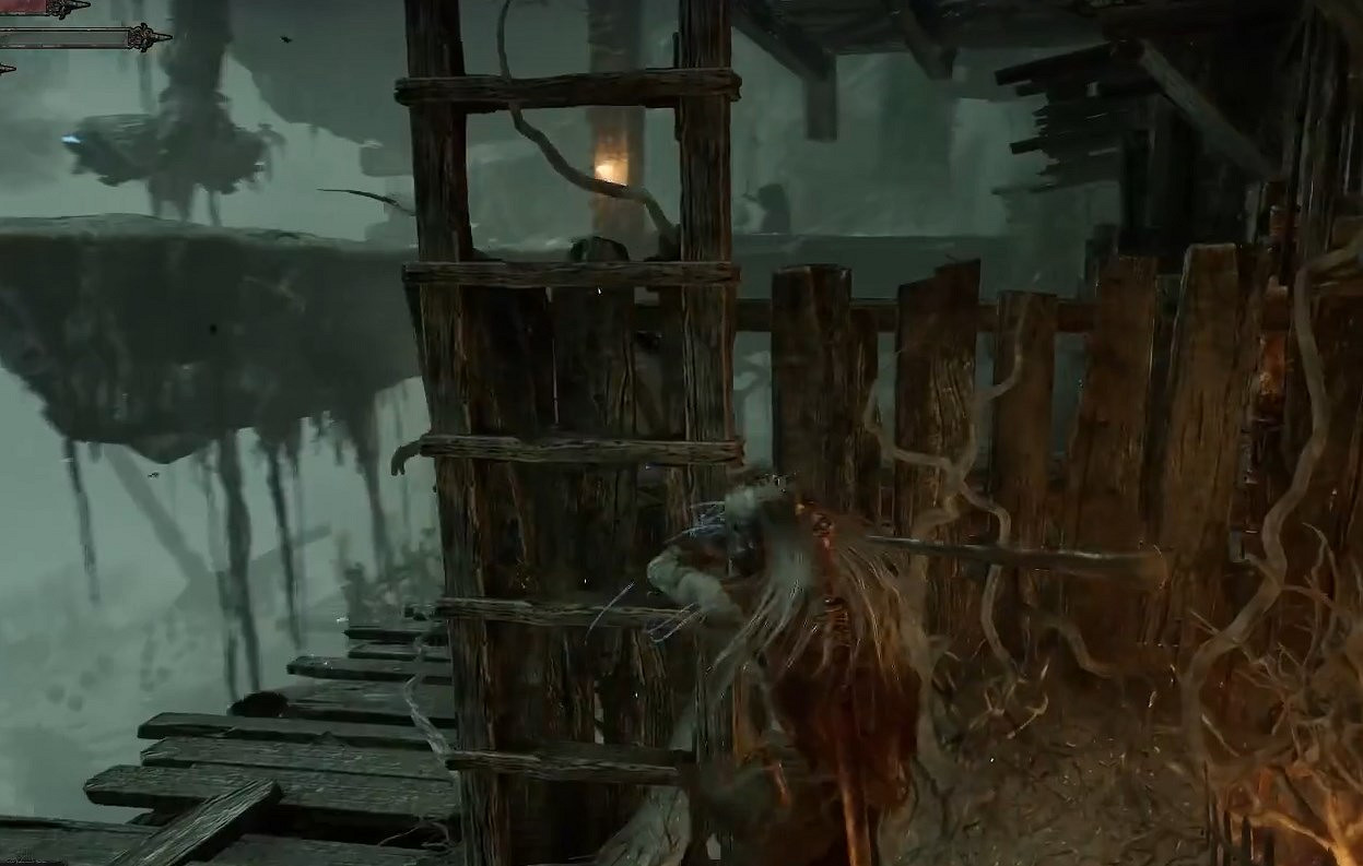 《墮落之主》深紅教區長的帶鉤的劍獲取位置