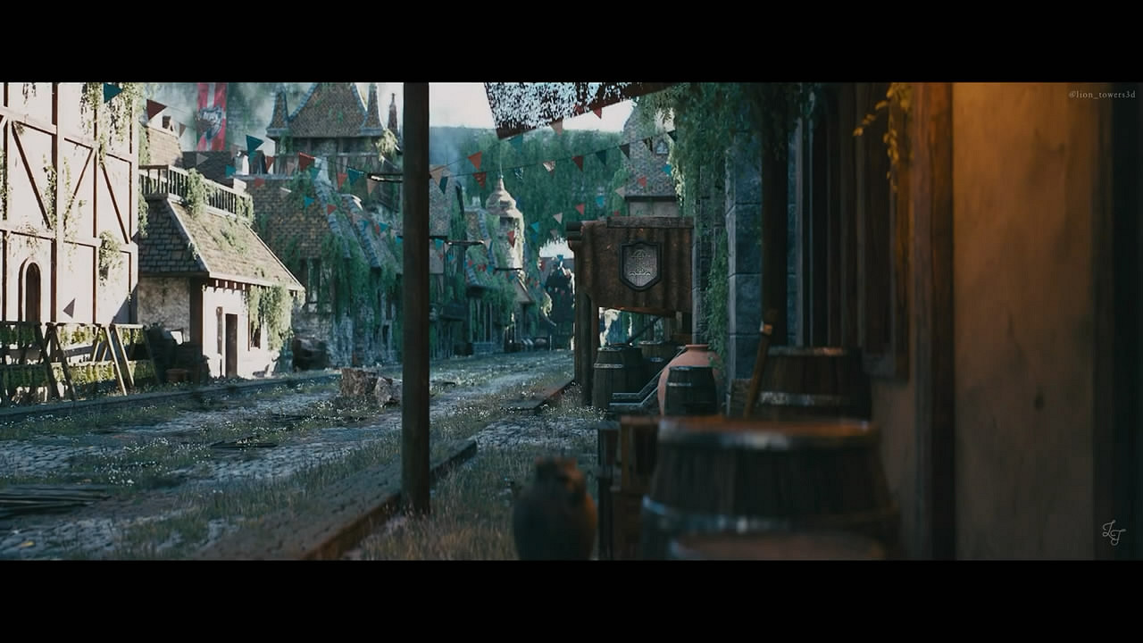 藝術家虛幻引擎5重製《上古卷軸V:無界天際》孤獨城 展示 藝術家虛幻引擎5重製《上古卷軸V:無界天際》孤獨城 展示