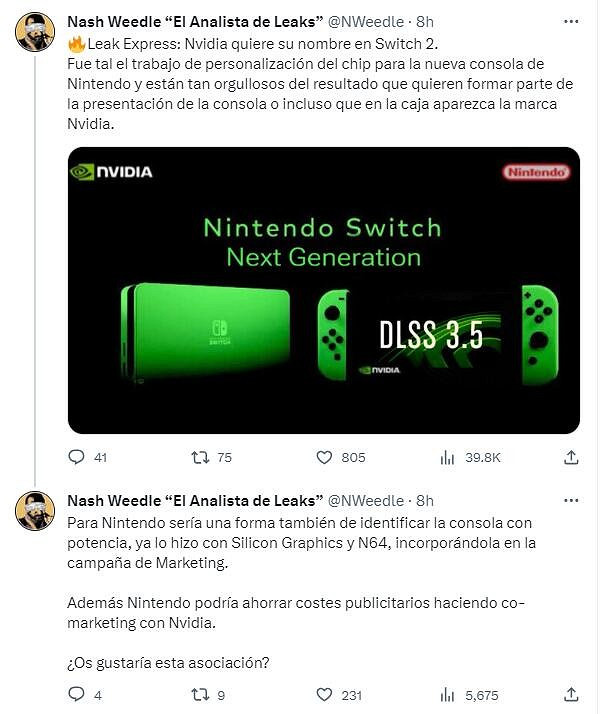 曝輝達參與了Switch 2晶片定製工作 還希望能署名 曝輝達參與了Switch 2晶片定製工作 還希望能署名