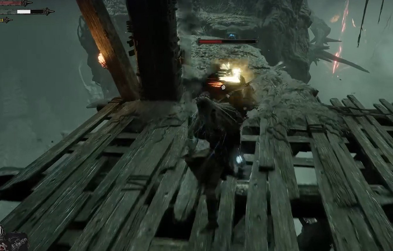 《墮落之主》深紅教區長的帶鉤的劍獲取位置