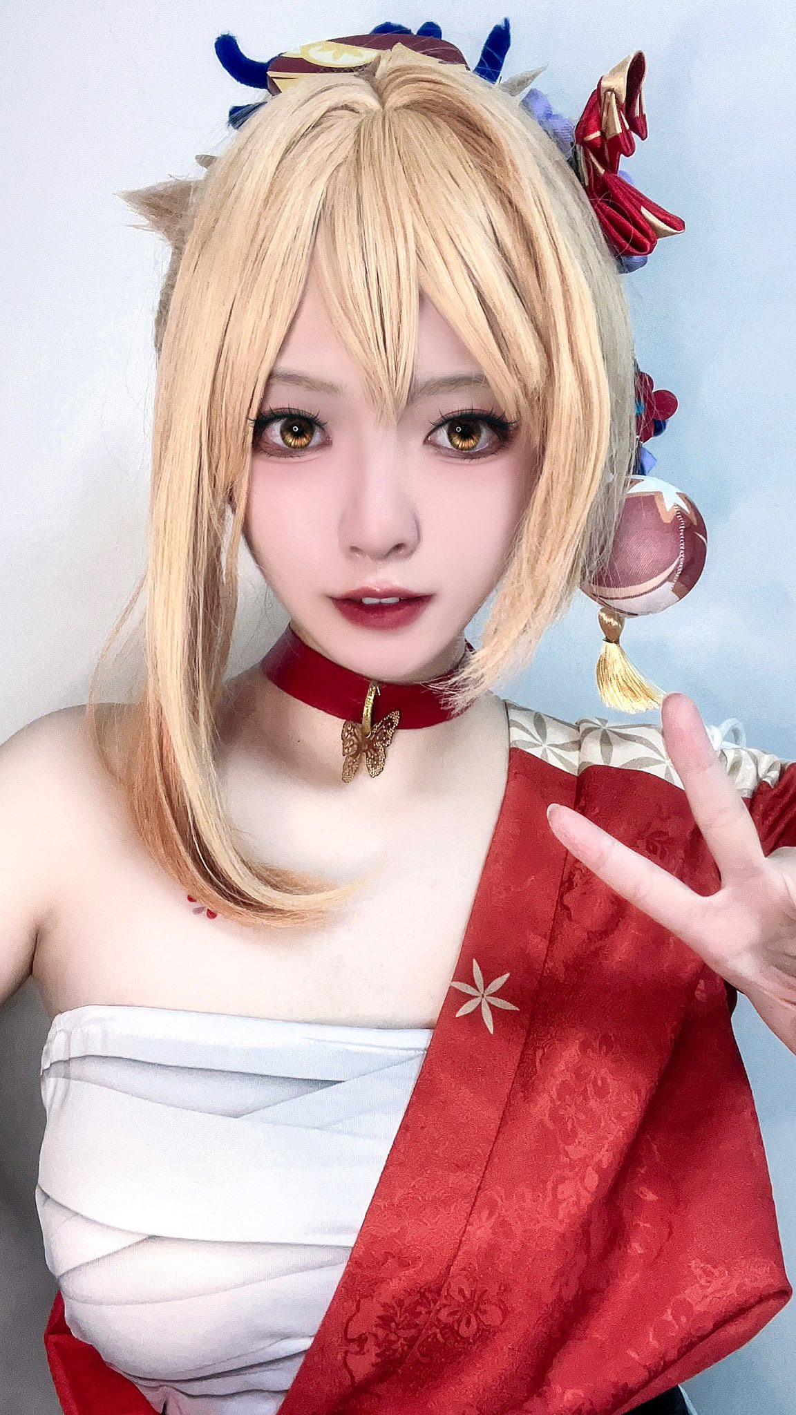 清純外表不要太過誘人!國外小姐姐COS《原神》肖宮 清純外表不要太過誘人!國外小姐姐COS《原神》肖宮