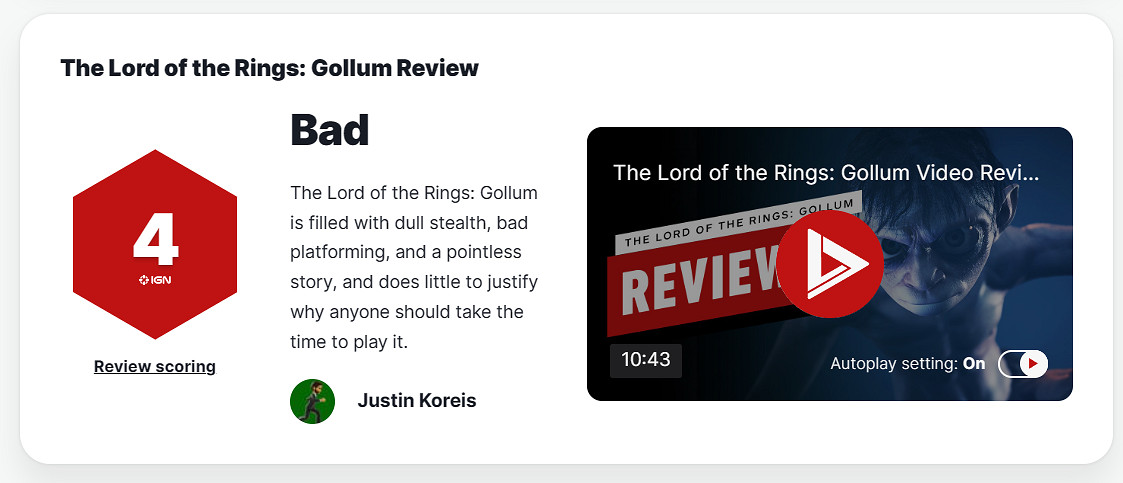 《骷髏島:金剛崛起》IGN 3分!比《魔戒咕嚕》還低! 《骷髏島:金剛崛起》IGN 3分!比《魔戒咕嚕》還低!