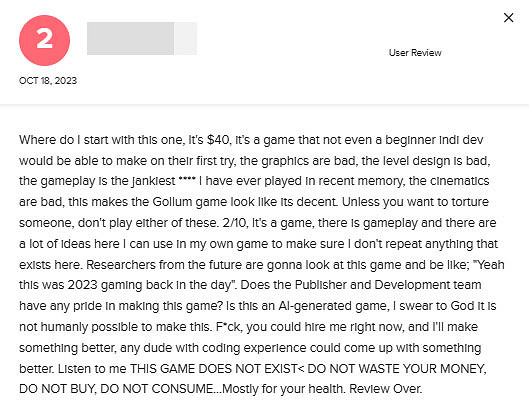 玩家怒噴《骷髏島:金剛崛起》!《魔戒咕嚕》都得叫哥 玩家怒噴《骷髏島:金剛崛起》!《魔戒咕嚕》都得叫哥