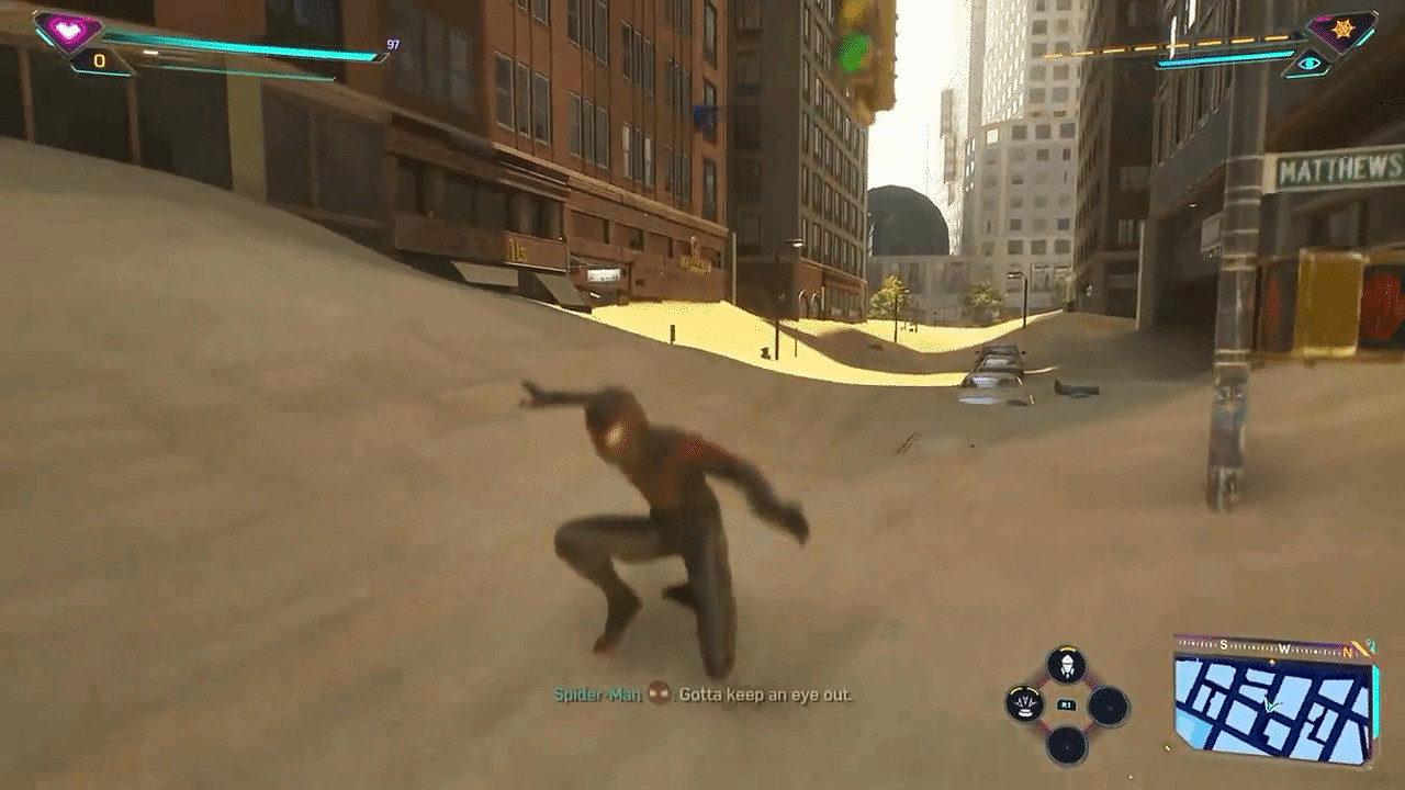 已經有6次了!博主發布《漫威蜘蛛人2》遊戲崩潰影片 已經有6次了!博主發布《漫威蜘蛛人2》遊戲崩潰影片