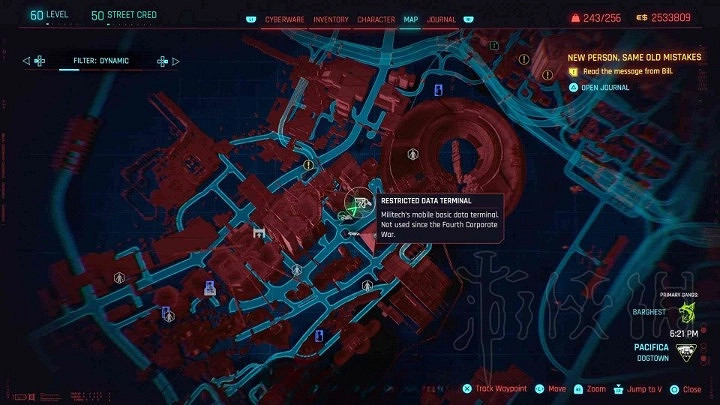 《電馭叛客2077》全軍用科技資料終端位置 《電馭叛客2077》全軍用科技資料終端位置