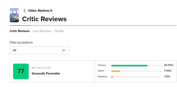 《大都會:天際2》IGN 6分:半成品 像沒裝修好的房子 《大都會:天際2》IGN 6分:半成品 像沒裝修好的房子